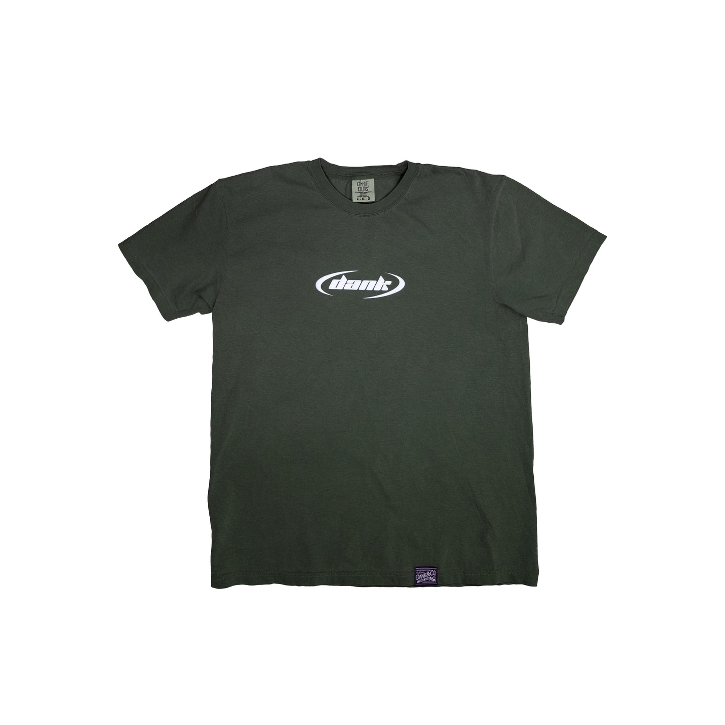 Moss and White Puff T-Shirt